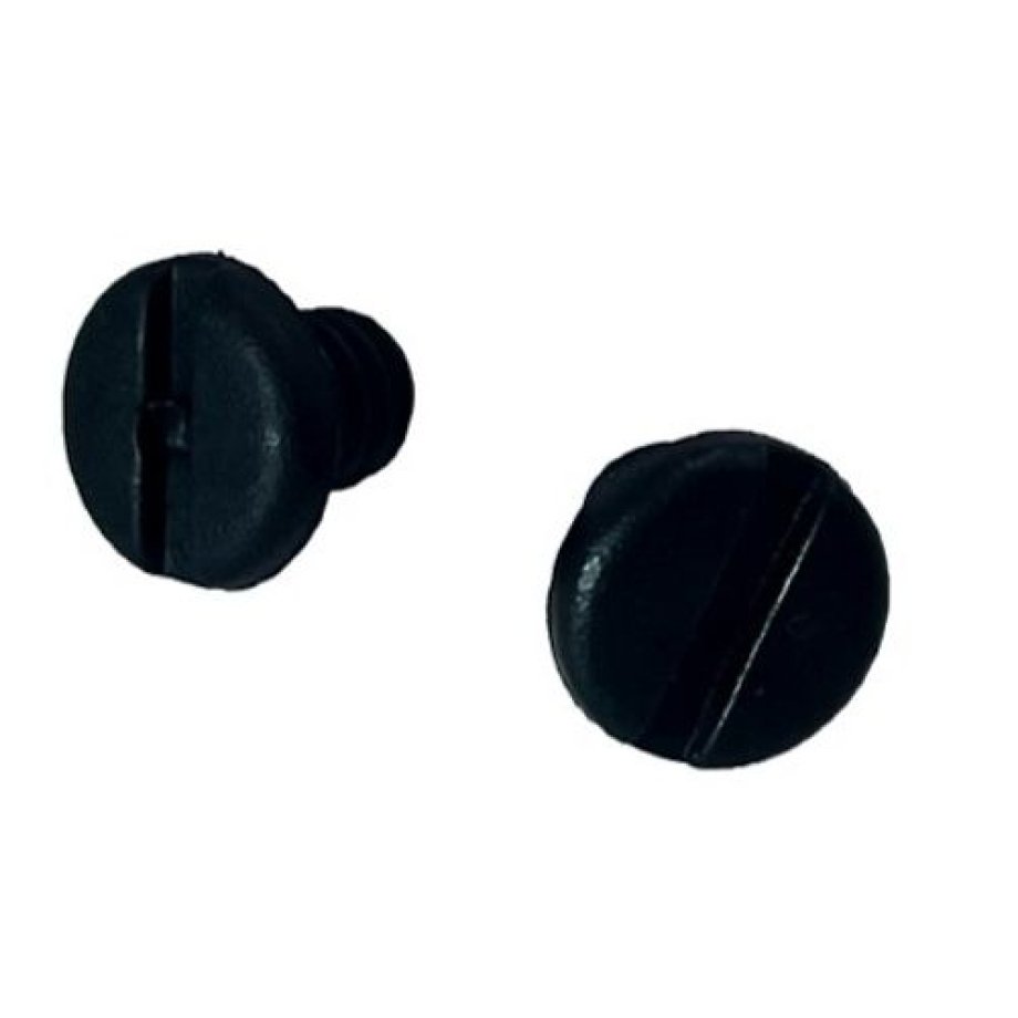 Plastic screw for shield base